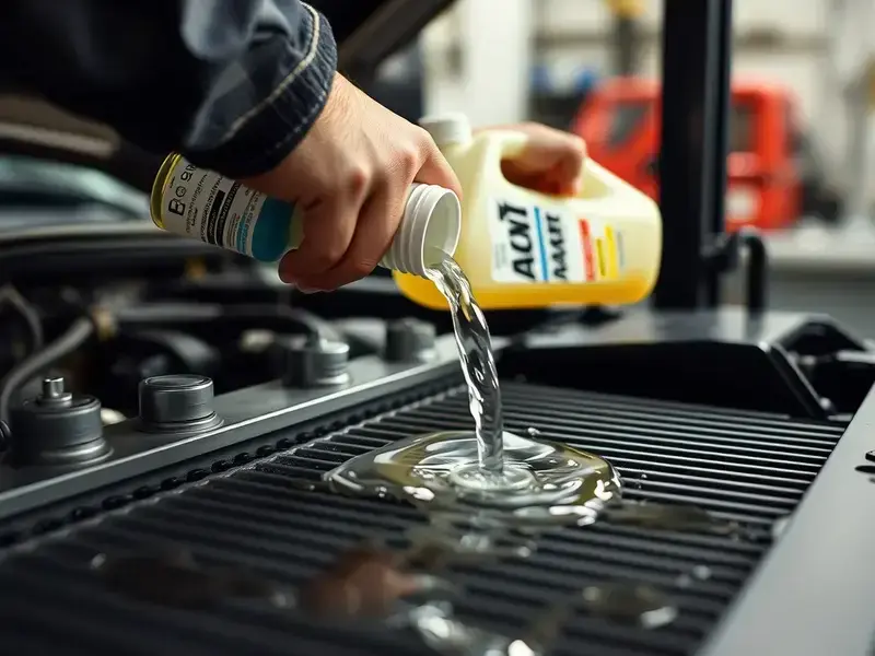 Cooling system maintenance