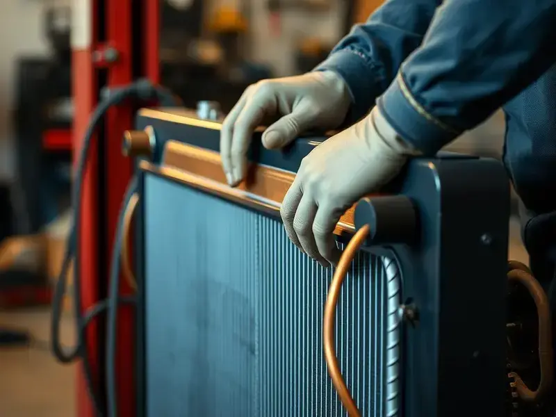 Radiator repair service